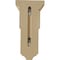 Ekena Millwork 6"W x 6 3/4"D x 12"H Large Reyes Wood Corbel, Rubberwood CORW06X06X12RYRW - alternate 3